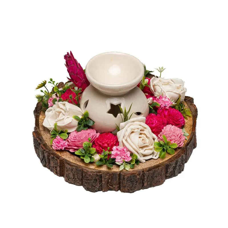 Raina Solawood Flower Tray with Diffuser media 4