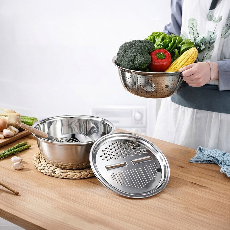 Rioware Cook Nest Stainless Steel Cooking Utensils - Set of Two