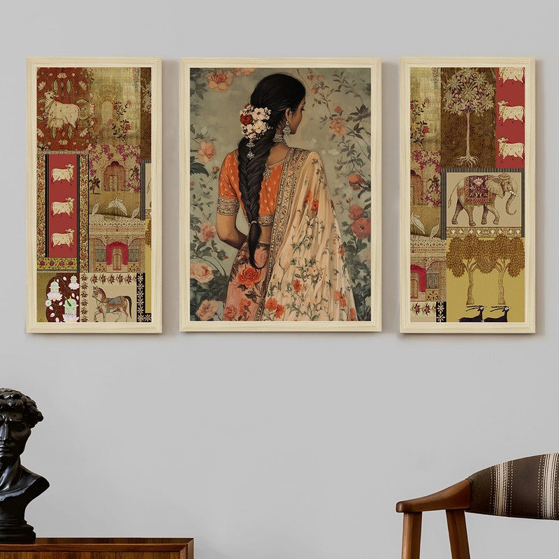 Blooming Muse Wall Art - Set Of Three media 3