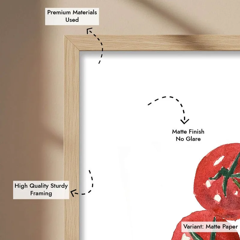 GlidedTomatino Archival Canvas Wall Art - Brown media 8