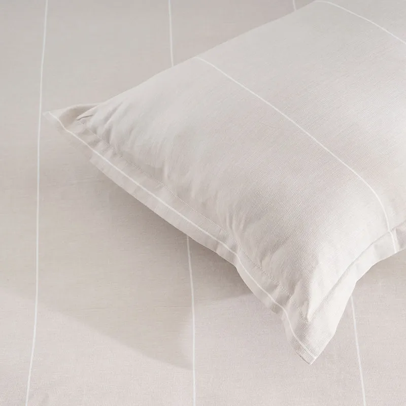 Velvet Dunes Chambray Duvet Cover media 5