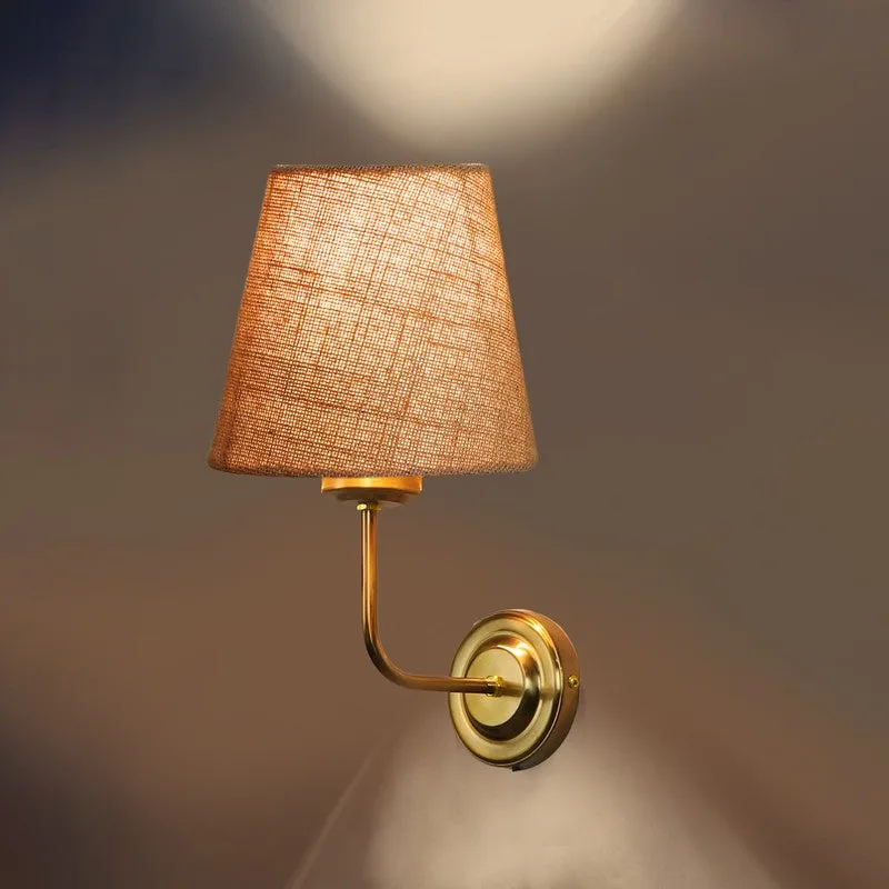 Lumoire Cone Metal Wall Lamp - Gold,Beige media 7