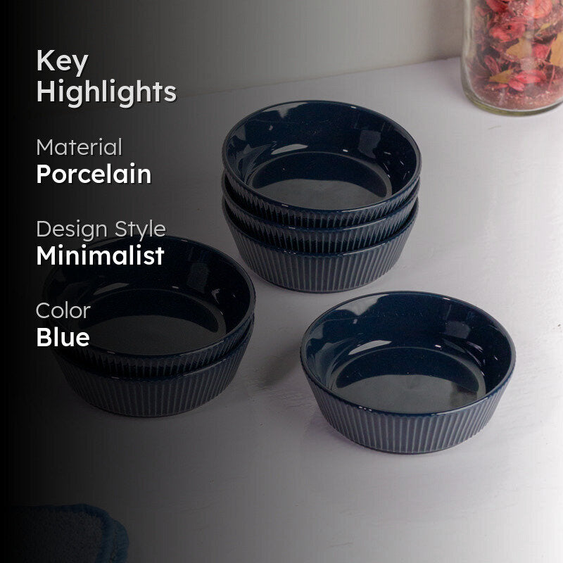 Orvik Snack Bowl(200 mL) - Set Of Six media 2