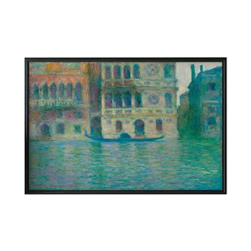 Venice, Palazzo Dario By Claude Monet - Black Frame media 6