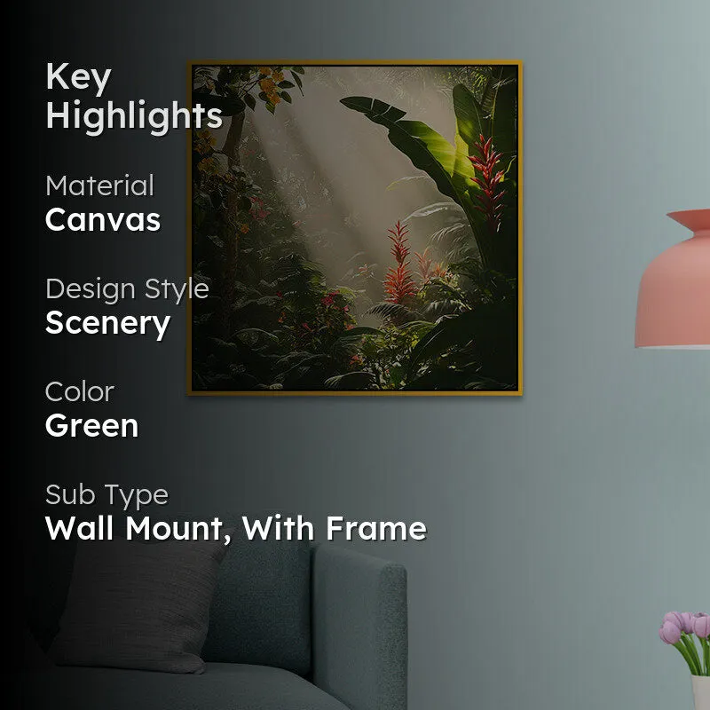 Dappled Lights Canvas Wall Art With Frame media 2