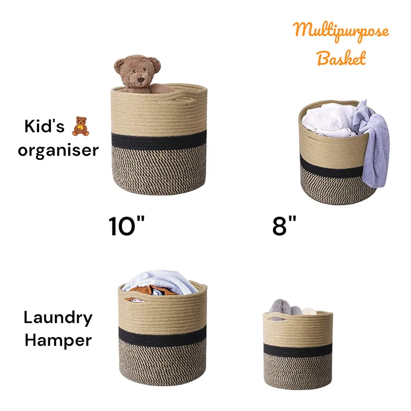 Nuba Cotton Storage Basket media 4
