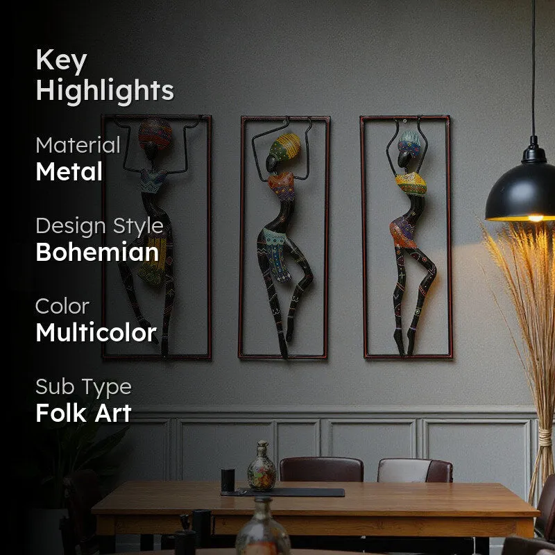 Sisters of Motion Metal Wall Accent - Set Of Three media 2