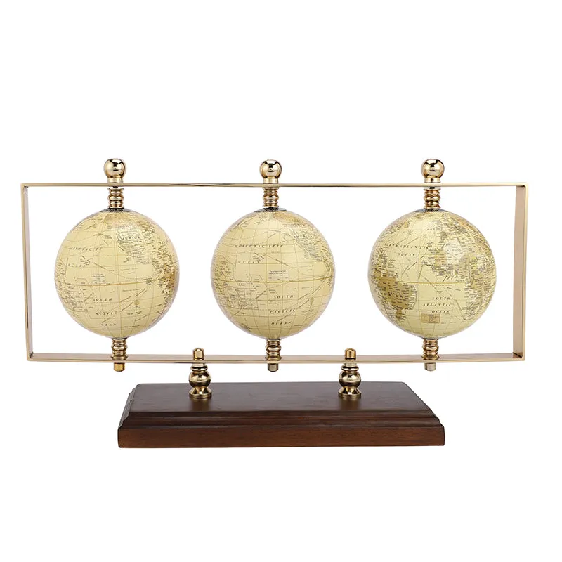 Around The World Showpiece - Dark Brown media 4