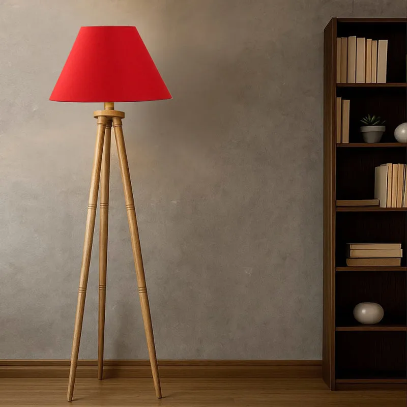 Cotin II Tripod Floor Lamp - Red media 2