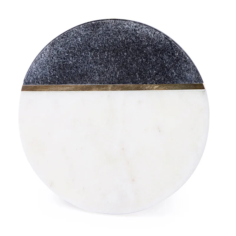 Tesoro Marble Coaster (Black) - Set Of Four media 3
