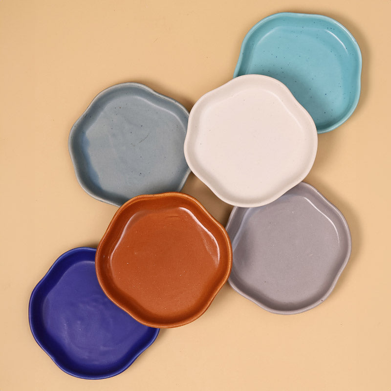 Alba Ceramic Platter - Set of Six