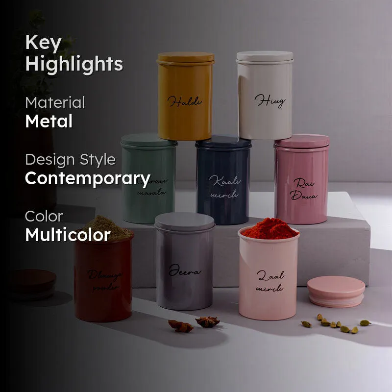 Vita Nova Storage Jar - Set Of Eight - 2