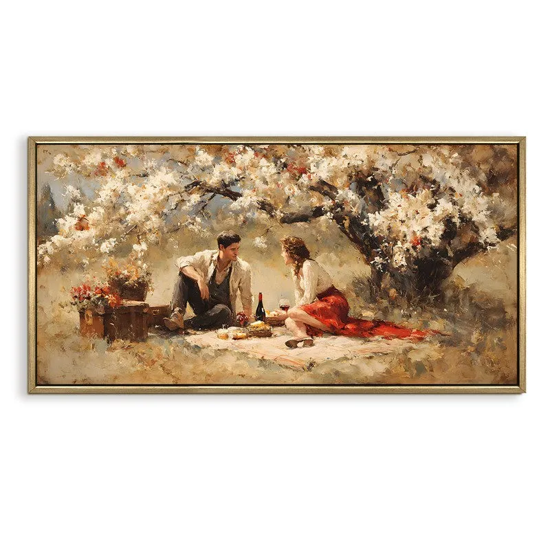 Blossom Canopy Canvas Wall Painting With Frame media 3