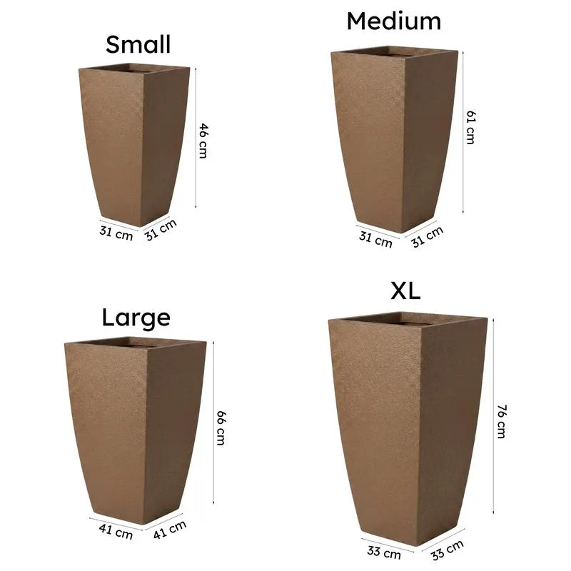 Obsidian Bloom Planter - Brown media 4