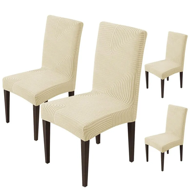 Orvinda Polyester Chair Cover - Set Of Four media 3