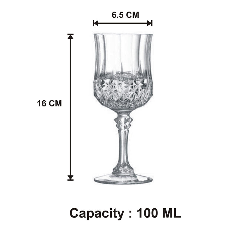 Cristalle Cordial Glass (100 ml) - Set Of Two media 7