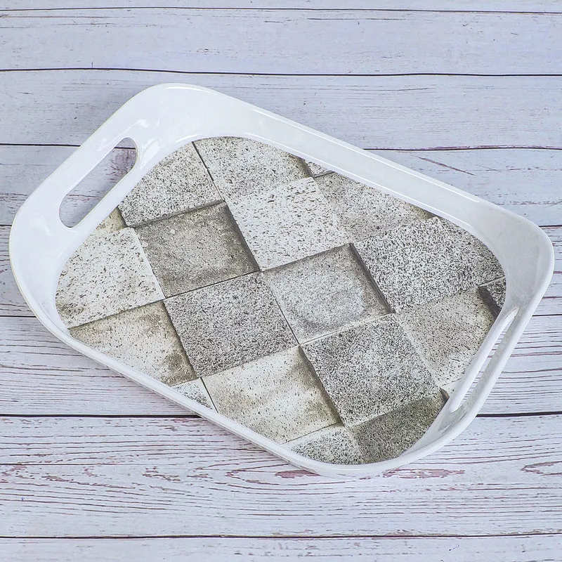 Bauhaus Bold Melamine Serving Tray media 3