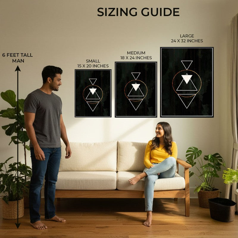 Zenith Whisper Archival Canvas Wall Art - Black Frame media 9