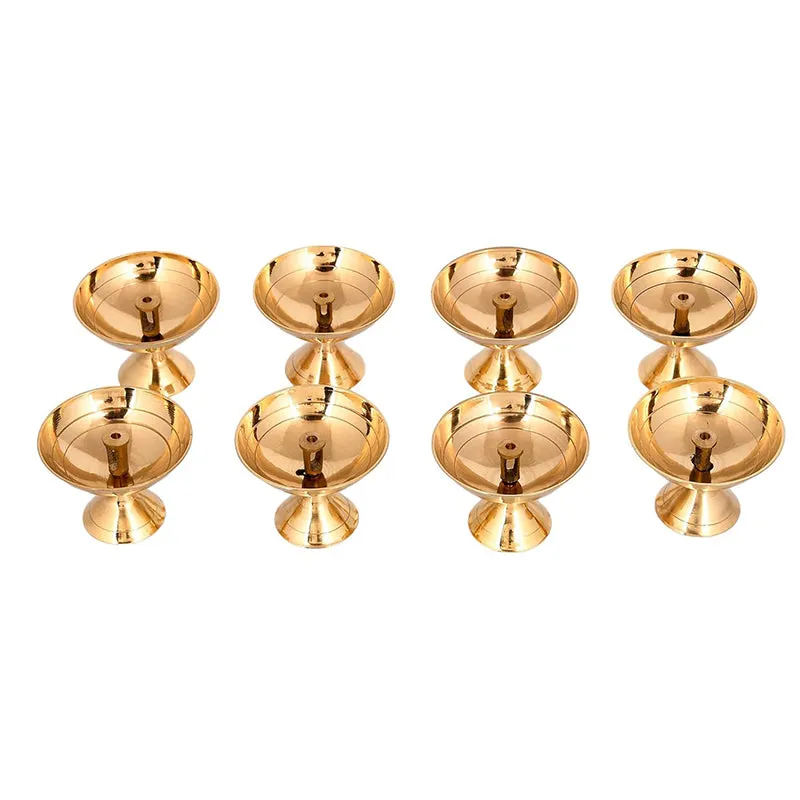 Pyali Pooja Diya - Set Of Eight media 4