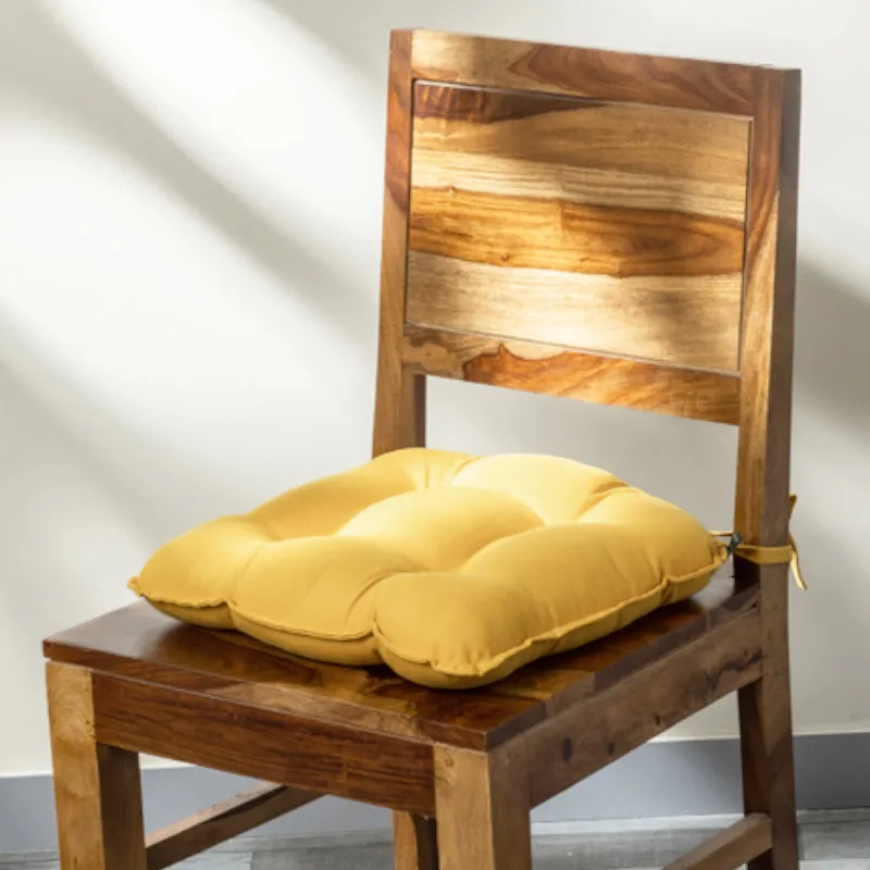 Sylvia Chair Pad (Mustard Yellow) - Set Of Six media 1
