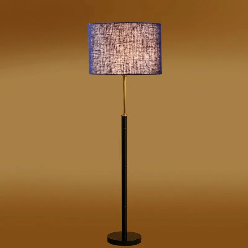 Horizon Curve Wooden Floor Lamp - Blue media 7