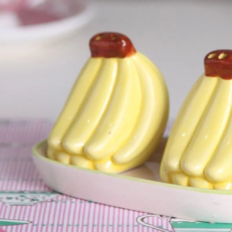 Banana Boast Salt And Pepper Shaker - Set Of Two media 4