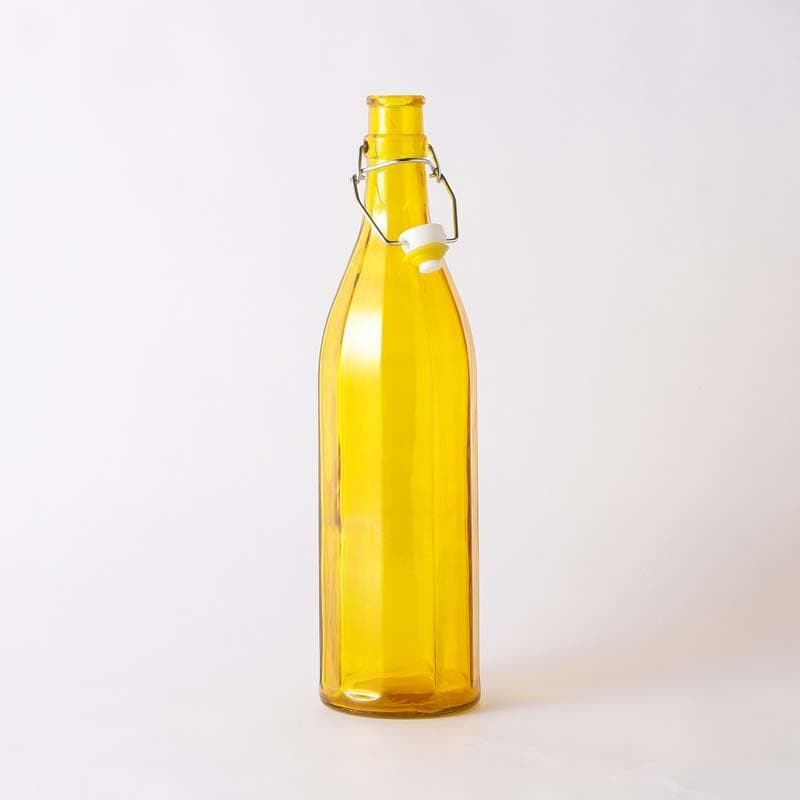 Vintage Fliptop Bottle - Yellow media 6