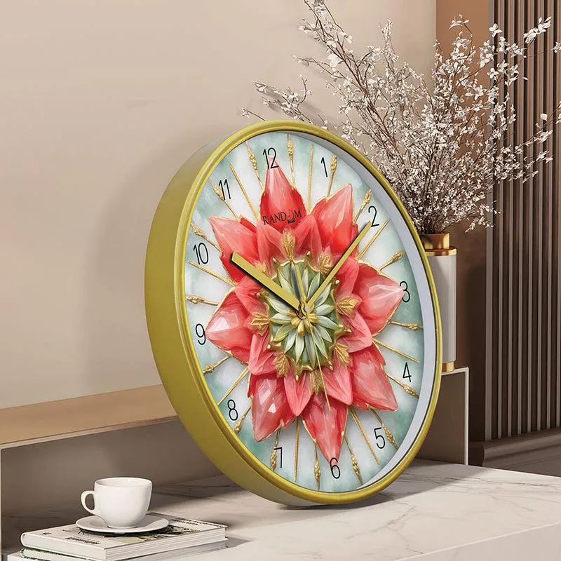 Leaf Loop Analog Wall Clock media 3