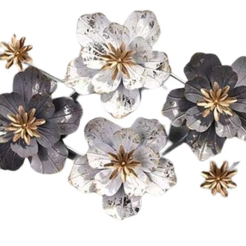 Fleur Celestia Floral Metal Wall Accent media 5