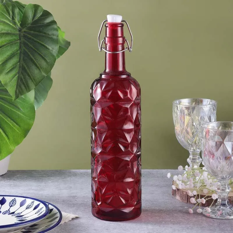 Stella Textured Fliptop Bottle - Red media 1