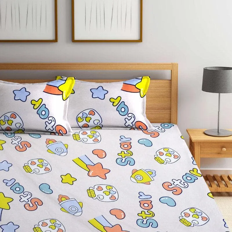 Way To Stars Bedsheet - 180 GSM media 4