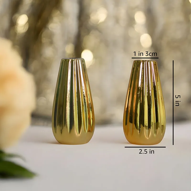 Aurum Hold Vase - Set Of Two media 7