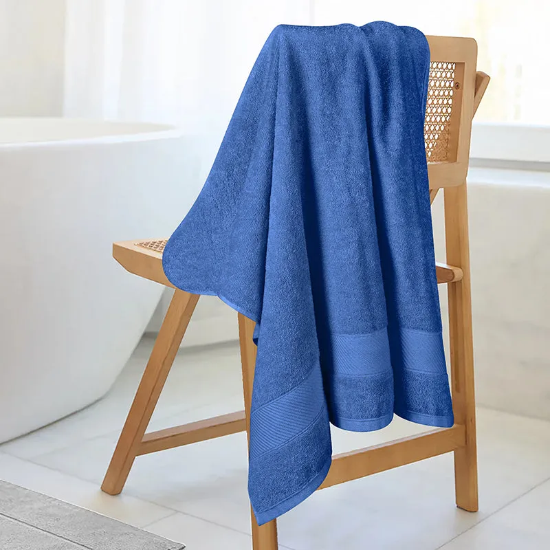 Reign Bath Towel (Dark Blue) - Set Of Two media 3