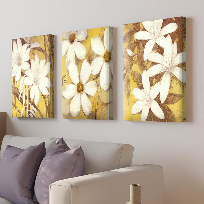 Pristine Daisy Wall Painting