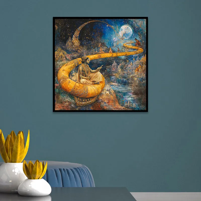 Words Of Wise Canvas Wall Art With Frame media 5