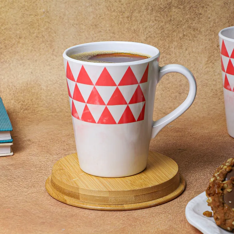 Mivano Melamine Coffee Mug (400 mL) - Red media 1