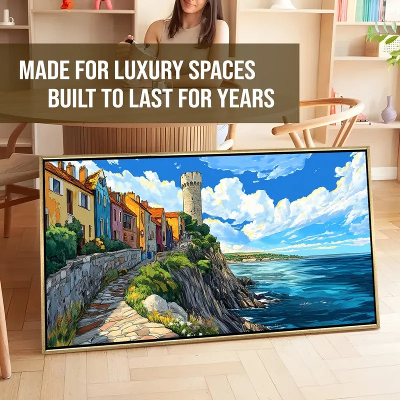 Bastion Canvas Wall Painting With Frame media 7