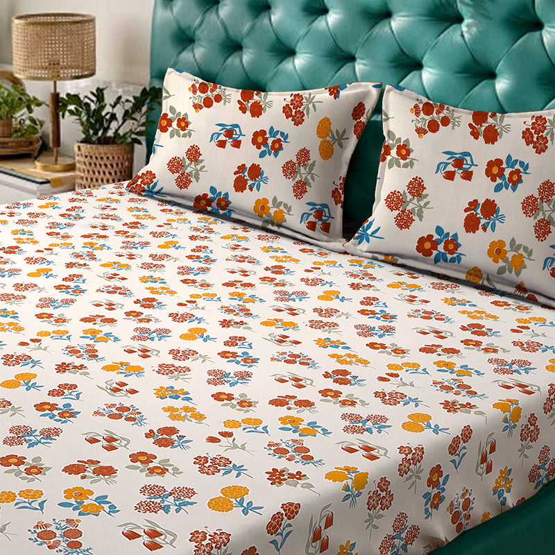 Ahndrea Fitted Bedsheet - 180 GSM media 5