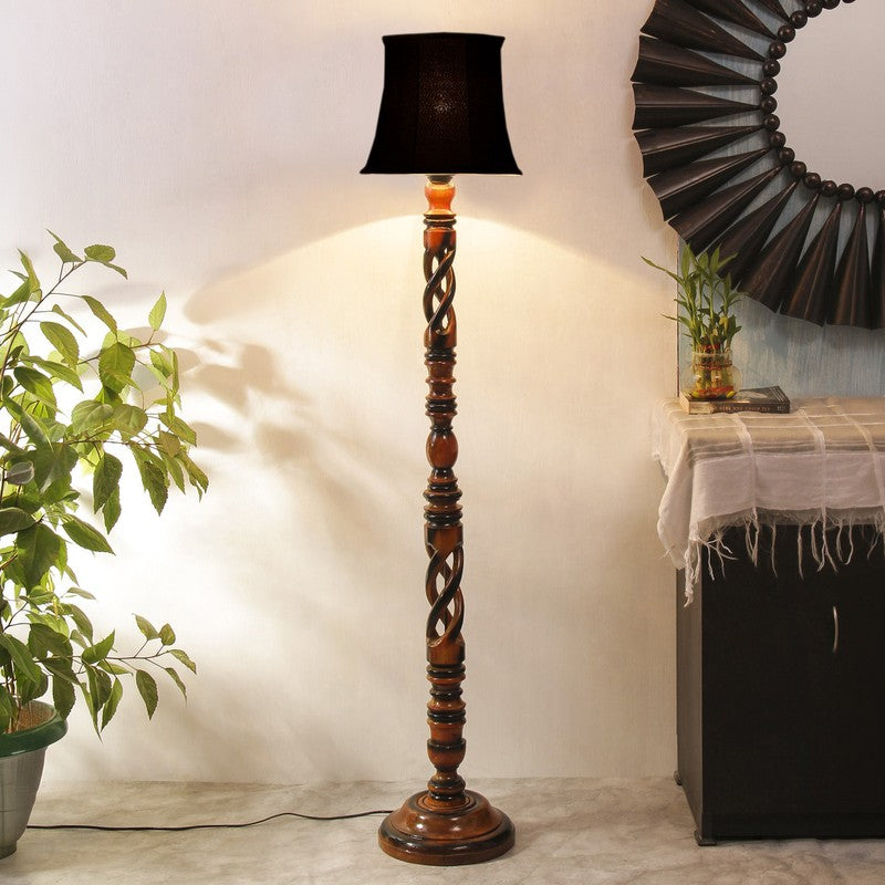 ImperialAura Luxe Floor Lamp (Black)