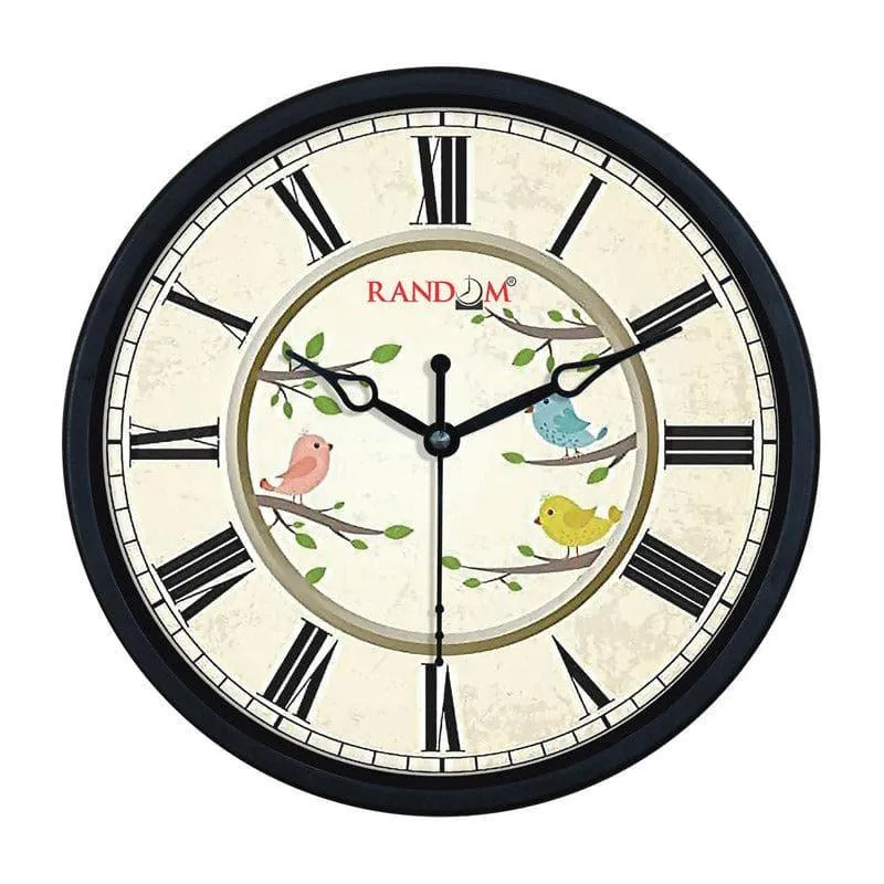 Perching Birds Wall Clock media 4