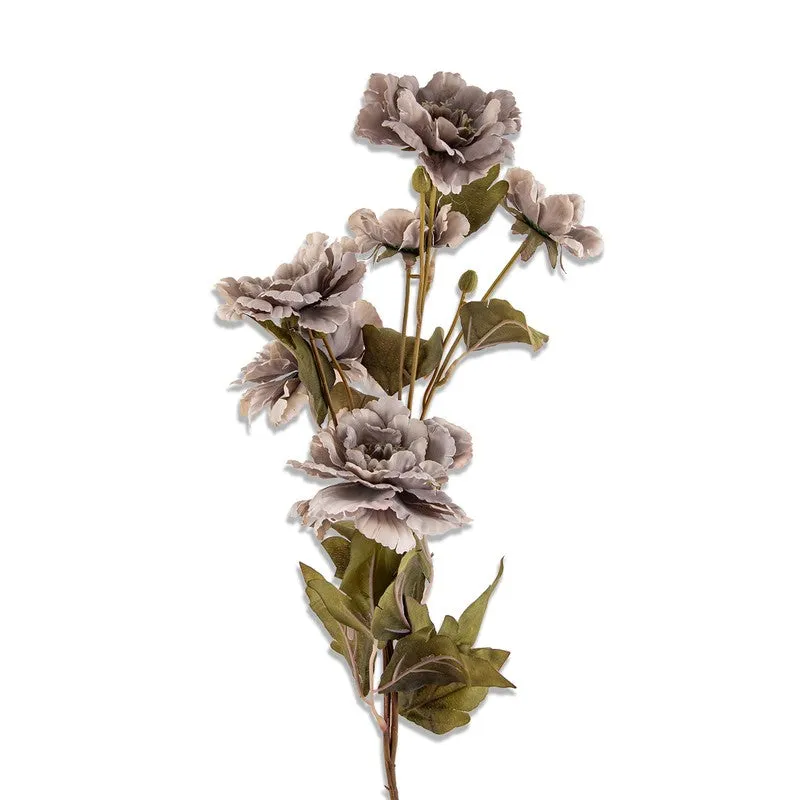 AarviDecor Peony Mist Silk Artificial Flowers media 4