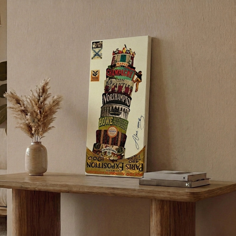 Paris Exposed Canvas Wall Art