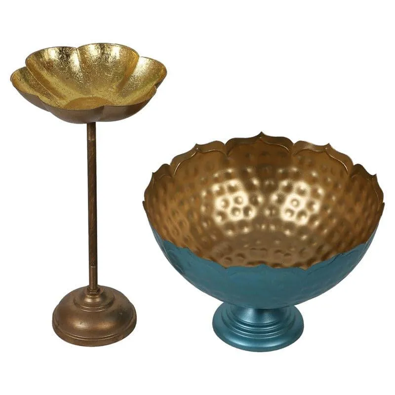 Kanshiki Kalyan Urli (Blue) - Set Of Six media 4