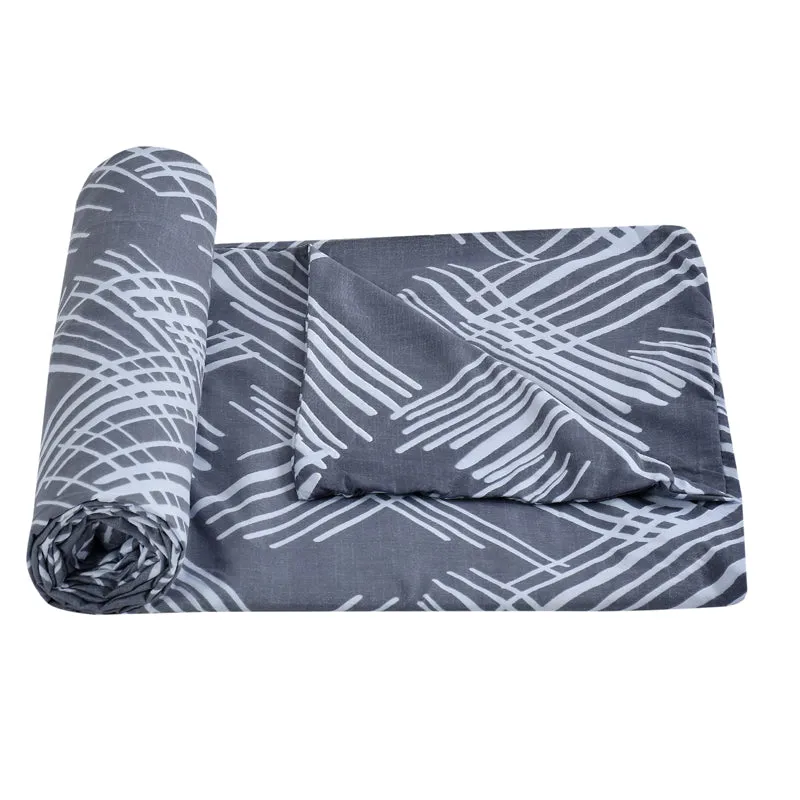 Blue Nexus Cotton Duvet Cover - 210 TC media 7