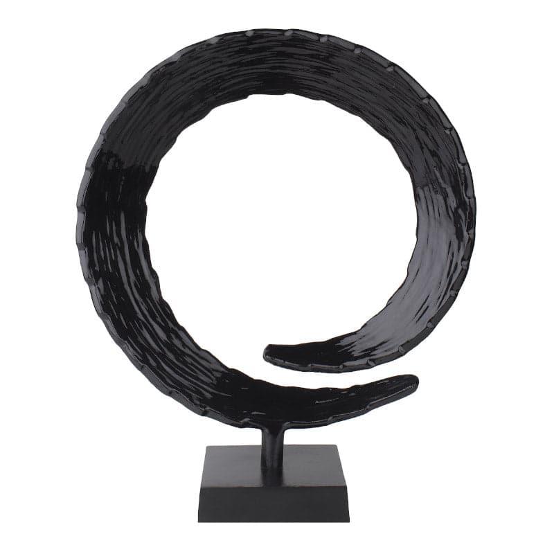 Serene Spiral Showpiece - Black media 3