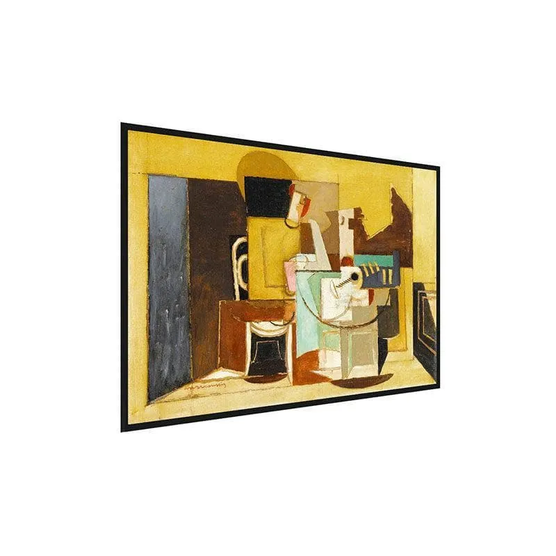 Table Canvas Painting - Black Frame media 3