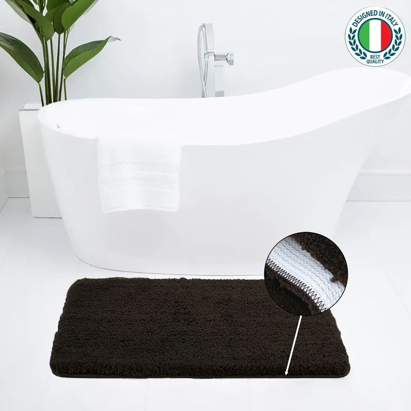 BathEase Anti Skid Bath Mats - Brown media 4