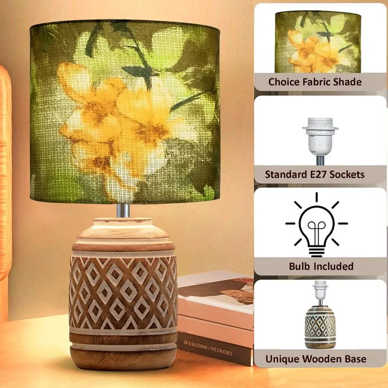 BloomDream Wooden Table Lamp media 5
