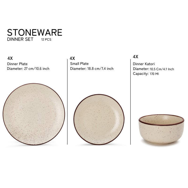 Kestha Dinnerware (Beige) - 12 Piece Set media 7