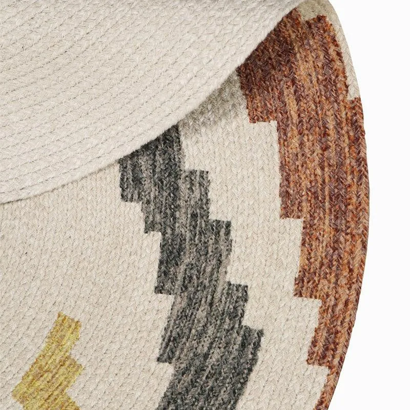 Macrova Round Cotton Rug media 4
